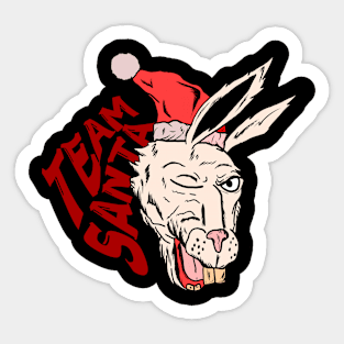 TEAM SANTA Sticker